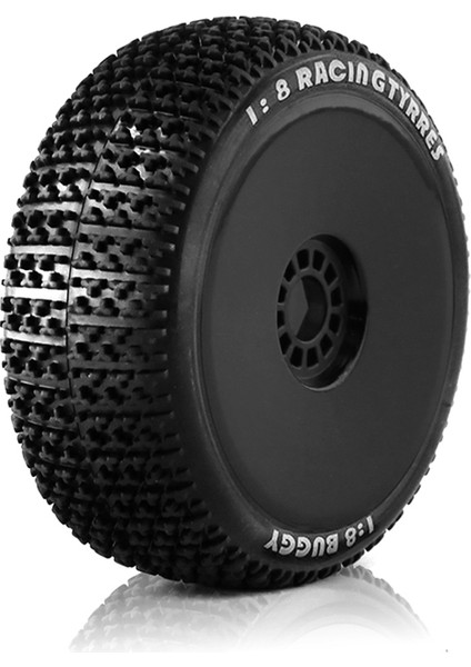 116MM 1/8 Ölçekli Rc Buggy Lastikleri 17MM Altıgen Rc Tekerlek ve Lastik Arrma Traxxas Redcat Team Losi Kyosho Vrx Hobao Hpı Hsp,2 (Yurt Dışından)