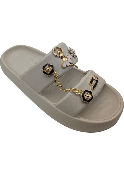 Jollysole | Kadın Eva Lastik Terlik - Jollysole - Bej - 37 fırsatları