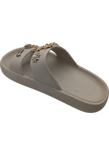 Jollysole | Kadın Eva Lastik Terlik - Jollysole - Bej - 37 indirimleri