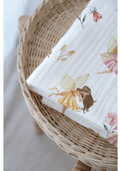 4 Kat Müslin Battaniye (100X120) - Dans Eden Periler fırsatları