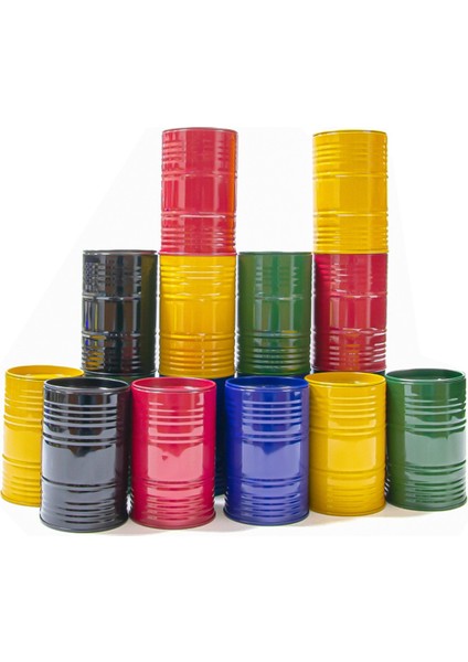 Metal Simülasyon Yağ Fıçısı, Alet Fıçısı, Kalemlik 1/10 1/8 Rc Paletli Araba Trx4 SCX10 Rc Araba Aksesuarları Yeşil (Yurt Dışından) fırsatları