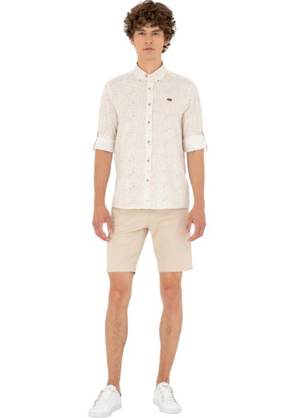 Erkek Taş Dokuma Şort 1827355