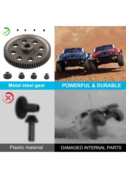 Hsp, 10 11184 Çelik Metal Mahmuz Farklı Ana Dişli 17T/21T/23T/26T/29T/64T Motor Pinyon Dişlileri (Yurt Dışından) indirimleri