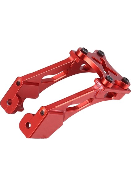 144001-1258 Metal Kuyruk Sabit Parçaları Kuyruk Kanadı Donanım Yazılımı Bağlantı Seti Wltoys 144001 1/14 4WD Rc Araba Parçaları, Kırmızı (Yurt Dışından)