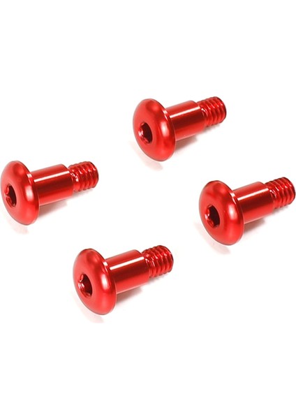 1/10 Tamıya TT02/TT02B Rc Araba Yükseltme Parçaları Kırmızı Için 4 Adet Alüminyum Alaşımlı Basamak Vida (Yurt Dışından) fırsatları