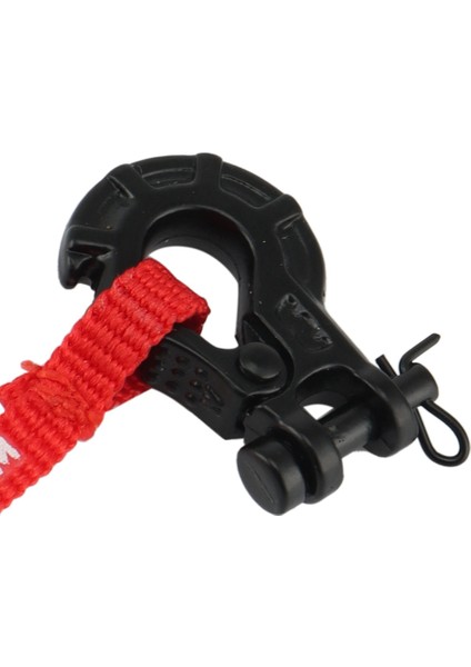 Rc Araba Vinç Kancası Vinç Çekme Kayışı Etiketleri Dekorasyonu 1/10 Rc Paletli Araba Eksenel SCX10 Traxxas Trx4 RC4WD Parçaları,1 (Yurt Dışından)
