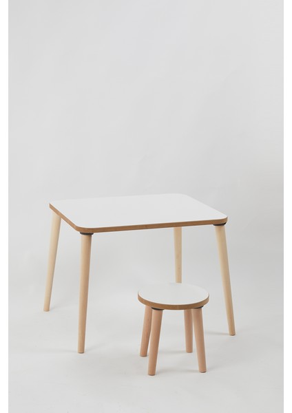 Çocuk Aktivite Masası, Etkinlik Masası, Çocuk Düz Çalışma Masası- Sandalye Takımı Yaz- Sil Yüzey