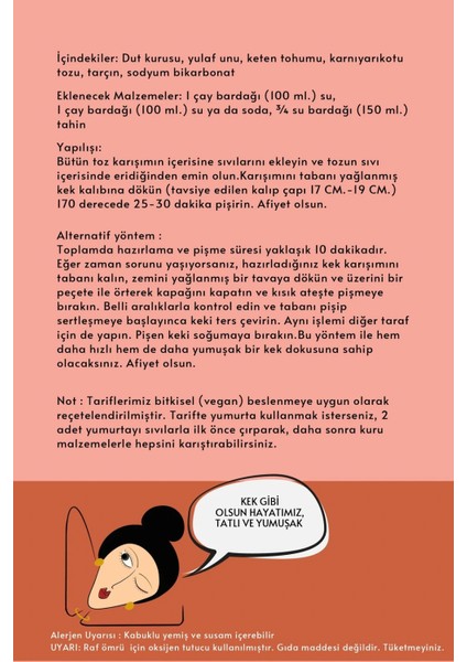 Yumuşak Kek Tozu Karışımı fiyatları