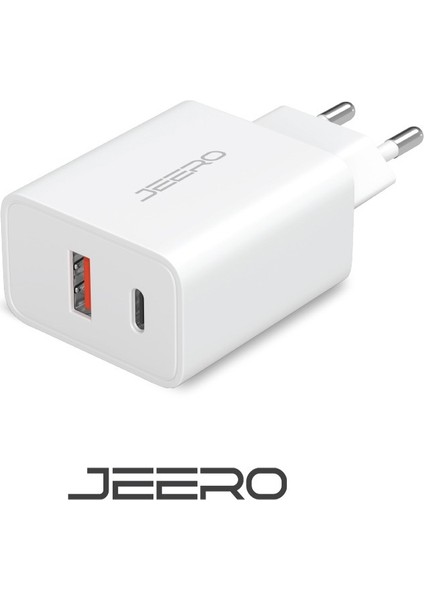 Compact 20W USB + Type-C Çıkışlı 3.0A Hızlı Şarj Başlığı Şarj Aleti fiyatları