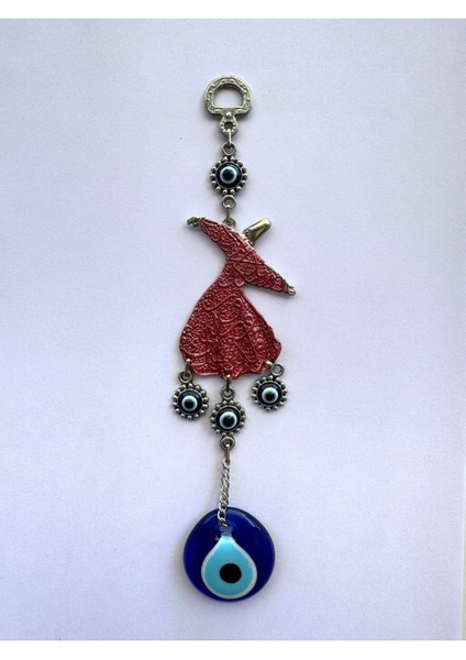 Zamak Döküm Metal Mevlana Figür Duvar Kapı Süsü ve Aksesuar