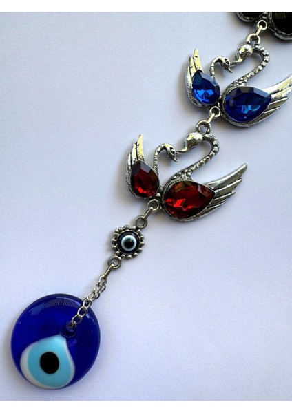 Zamak Döküm Metal 3'lü Kuğu Figür Duvar Kapı Süsü ve Aksesuar fiyatları