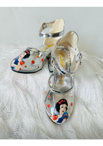 Gala Baskılı Kız Çocuk Topuklu Ayakkabı modelleri