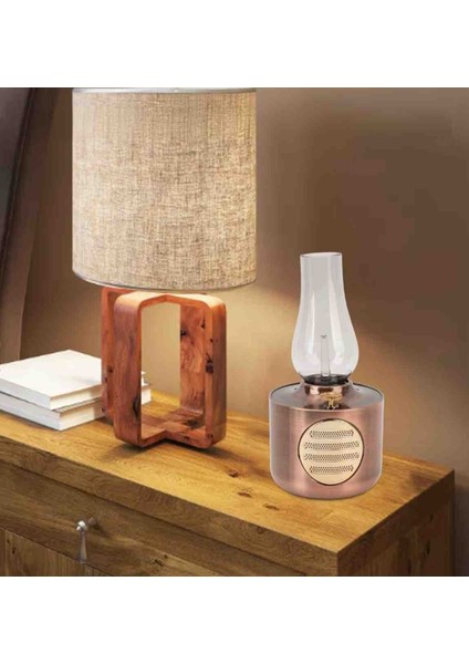 Retro Gaz Lambası Görünümlü Çok Amaçlı Müzik Kutusu Ve Gece Lambası fiyatları