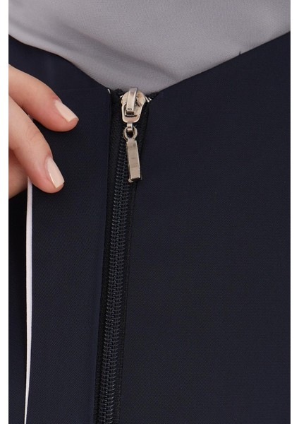 Nevin Abaya Ferace Lacivert indirimleri