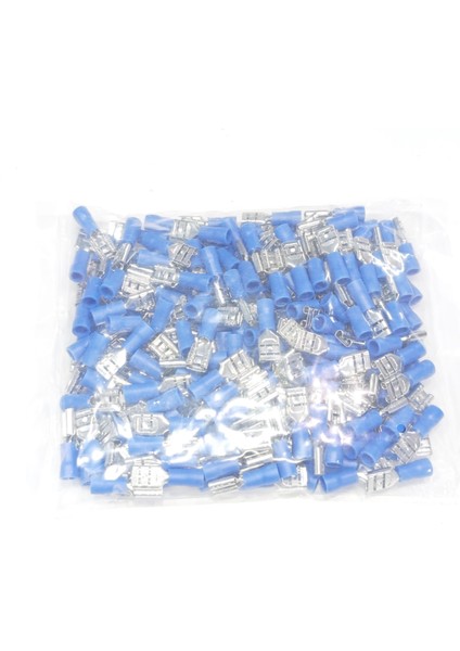Dişi Faston Soket Kablo Ucu 0,8x6,35 1.5-2.5mm² Mavi Izoleli 200 Adet fırsatları