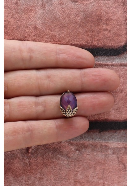 Değişik Renklerde Görünen His Taş Çiçek Yüzük fiyatları