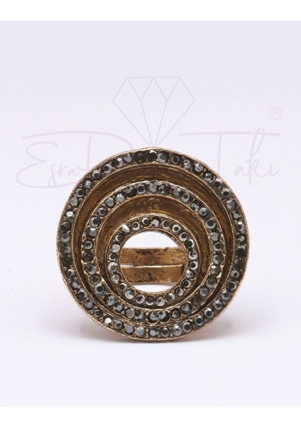 Markazit Taş Süslemeli Yüzük fiyatları
