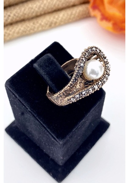 Markazit Taşlı Incili Yüzük fiyatları