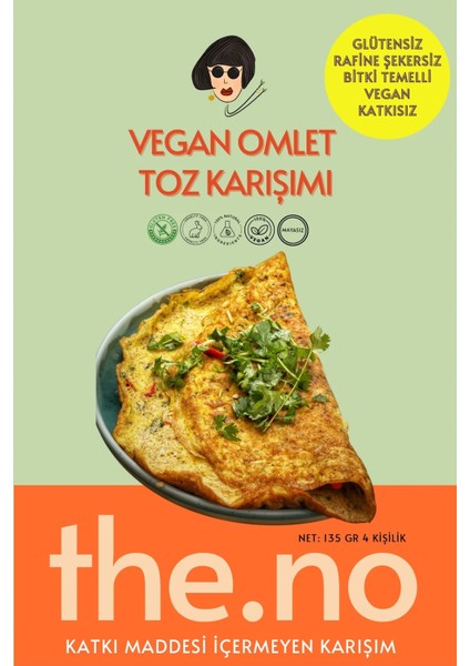 Vegan Omlet Toz Karışımı