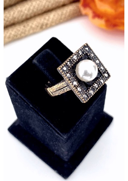 Markazit Taşlı Incili Yüzük fiyatları