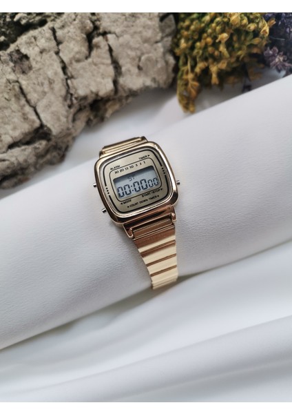 Vintage 316 L Çelik Kadın Saati
