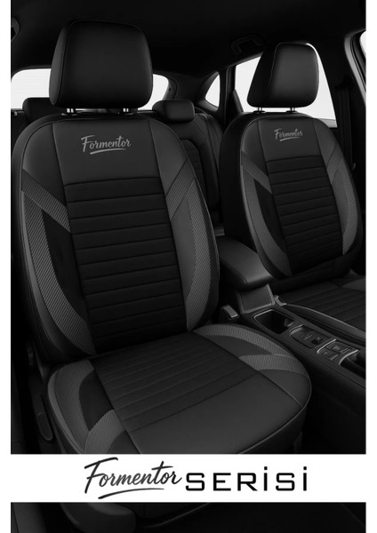 Renault Symbol 2013 2020 Uyumlu Tay Tüyü Oto Kılıf Siyah Tam