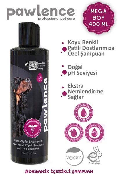 Ultra Safe Koyu Renk Köpek Şampuan ve Köpek Parfum 2li Set