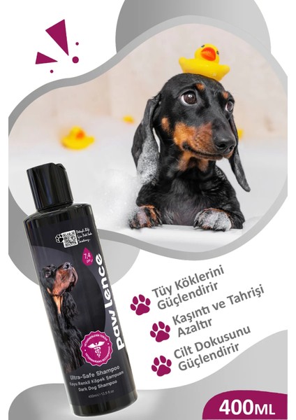 Ultra Safe Koyu Renk Köpek Şampuan ve Köpek Parfum 2li Set