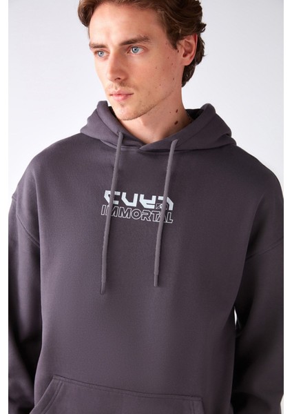 Volcano Relaxed Antrasit Sweatshirt