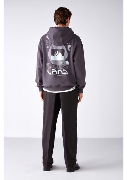 Volcano Relaxed Antrasit Sweatshirt