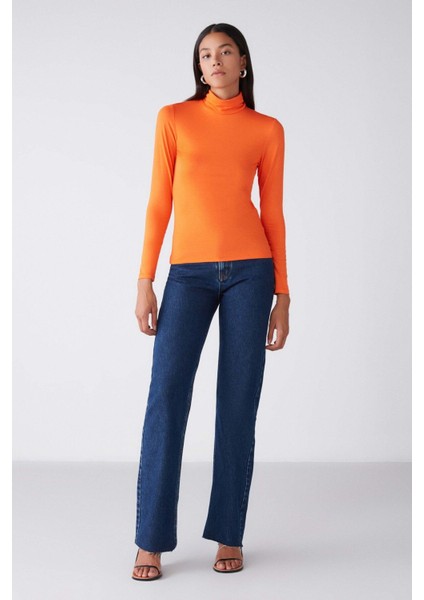 Mısha Kadın Viskon Esnek Kumaşlı Boğazlı Bluz indirimleri