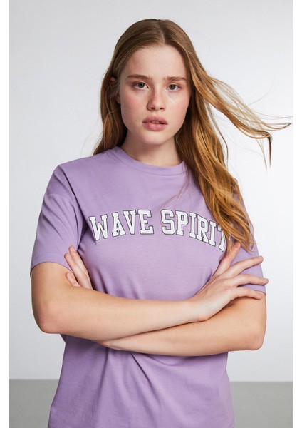Puerto Relaxed Mor T-Shirt