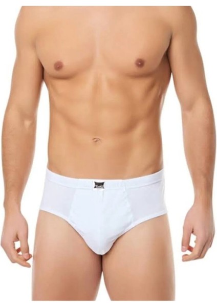 0109-12 Slip Külot Nefes Alabilir Kumaş 12 Adet Paket İçin Rahat Kullanım