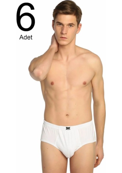 0109-6 Erkek 6'lı Paket Slip Külot