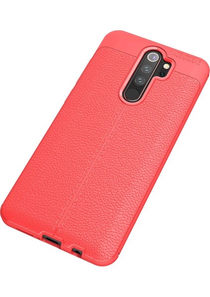 Xiaomi Redmi Note 8 Pro Kılıf Auto Focus Kapak - Kırmızı Inslm