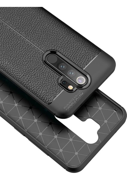 Xiaomi Redmi Note 8 Pro Kılıf Auto Focus Kapak - Kırmızı Inslm