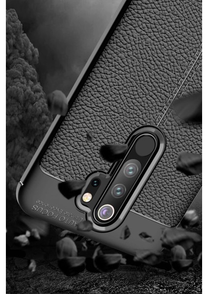 Xiaomi Redmi Note 8 Pro Kılıf Auto Focus Kapak - Kırmızı Inslm