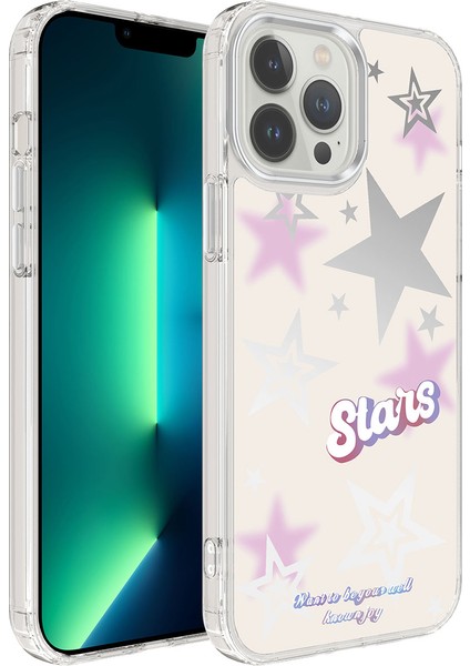 iPhone 13 Pro Max Uyumlu Airbagli Parlak Tasarımlı Btbm Mimbo Kapak-No4