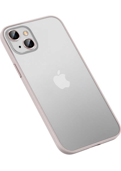 iPhone 13 Uyumlu Btbm Retro Kapak-Rose Gold