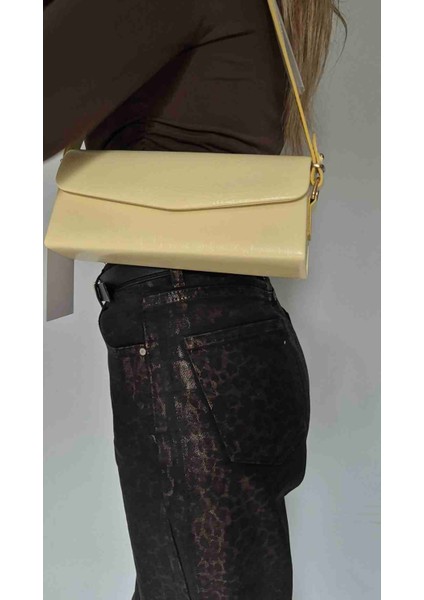 Tereyağı Sarısı Butter Yellow Baget Çanta fiyatları