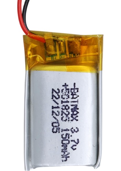 501825 3.7 Volt 150 Mah Lityum Polimer Pil (4887)