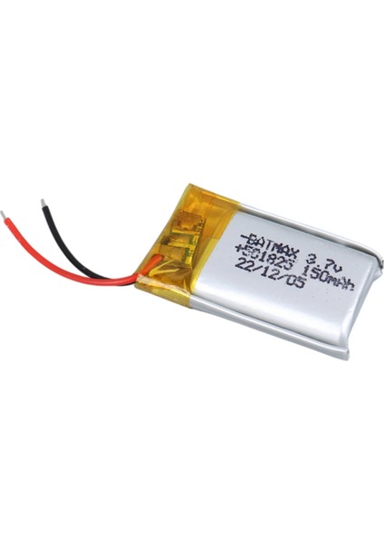 501825 3.7 Volt 150 Mah Lityum Polimer Pil (4887)