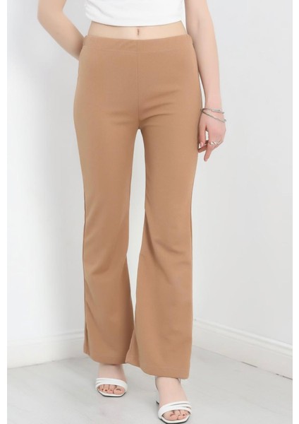Kadın Yüksek Bel Ispanyol Paça Pantolon fiyatları