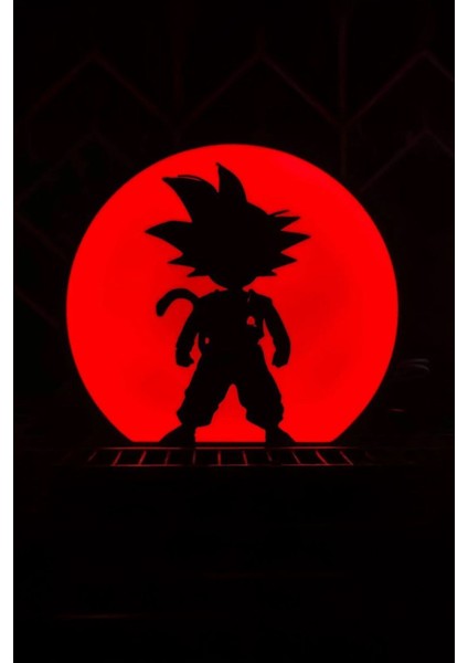 Songoku Tasarımlı Gece Lambası