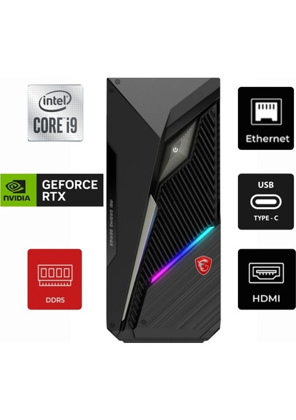 Msı Mag Infinite S3 Intel I9-14900KF 14NUD5-1433EU-425 64GB 4tb M.2 +2tb SSD Rtx 5060 Tı 8gb Gddr7 Windows 11 Home Masaüstü Oyun Bilgisayarı & 14NUD51433EUK425