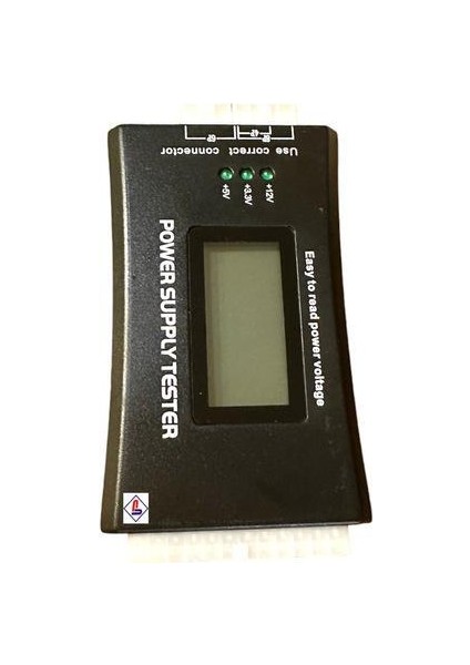 Dijital Ekranlı Power Supply Test Cihazı Güç Kaynağı Psu Test Cihazı 20-24 Pin fiyatları