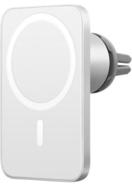 Apple Iphone 12 / 12 Pro / 12 Pro Max Kablosuz Şarj Aleti Magsafe Araç Içi Manyetik Şarj 15W