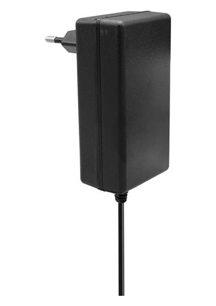 Powermaster PM-12667 12 Volt - 3 Amper 5.5*2.5 mm Uçlu Plastik Kasa Priz Tipi Adaptör