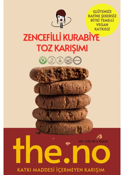 Zencefilli Tarçınlı Kurabiye Tozkarışımı