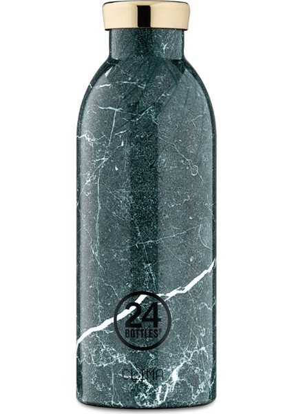 Clima Bottle Green Marble Paslanmaz Çelik Termos 500 ml